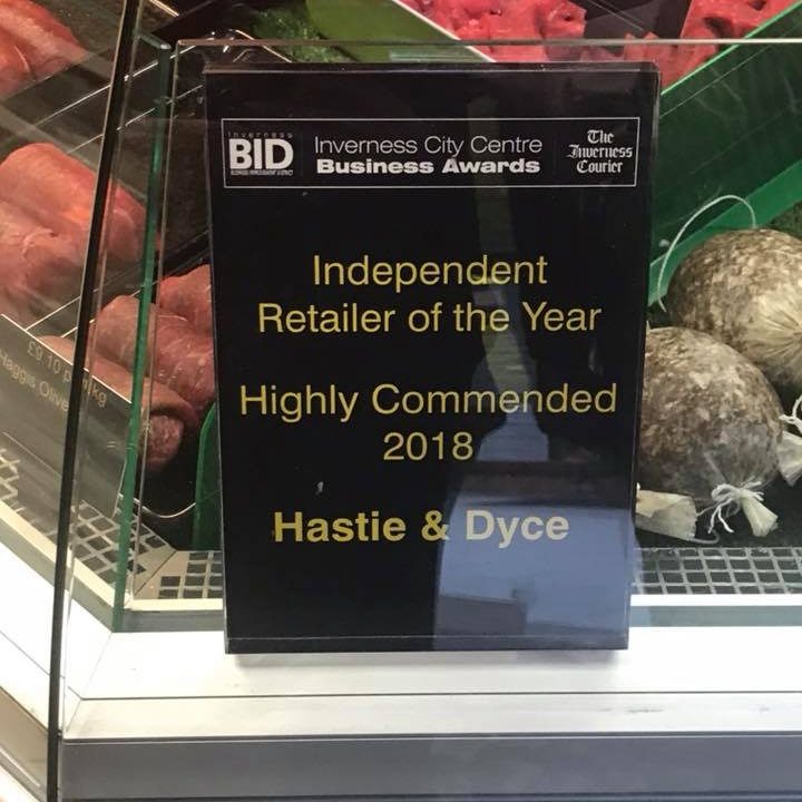 Independent Retailer of the Year 2018 Hastie & Dyce